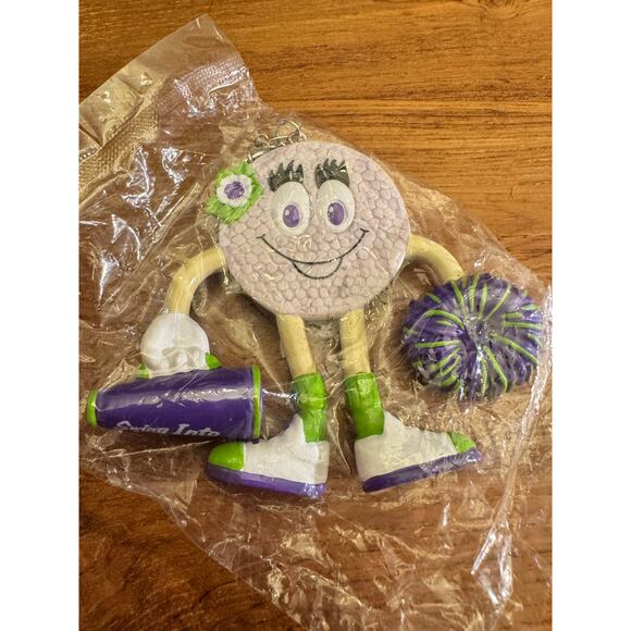 Girl Scouts Of America OLE OLE KEYCHAIN Bendee Cookie - Picture 1 of 3